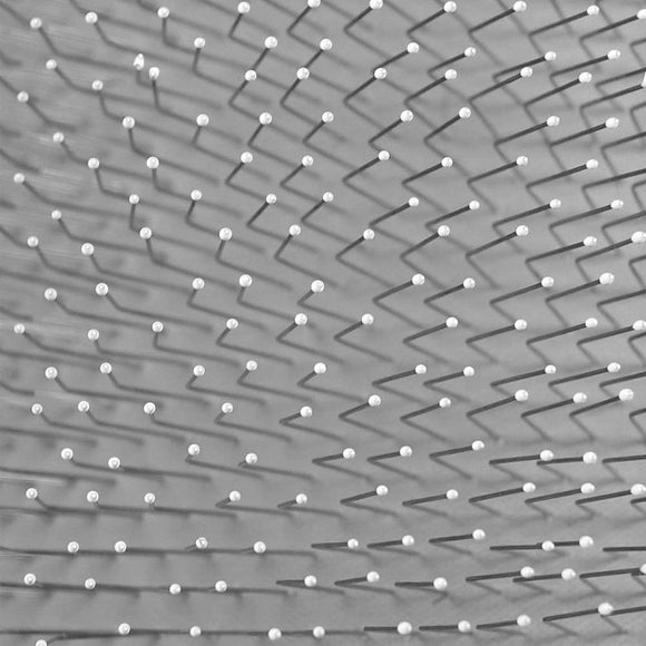 Vivog Poodle Brush with Safety Pins – Medium Size, Gentle Detangling and Safe Grooming