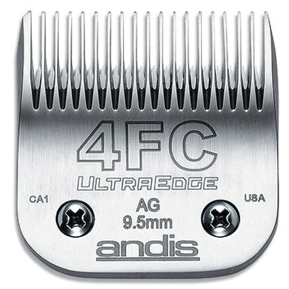 Andis UltraEdge No. 4FC Clipper Blade – 9.5mm Stainless Steel, Durable Precision Cutting