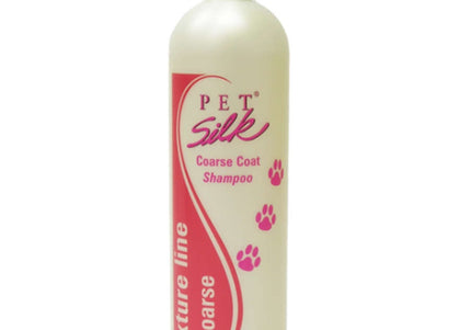 Pet Silk Texturizing Coarse Coat Shampoo – Volumizing Formula for Thick, Dense Fur, Enhances Texture