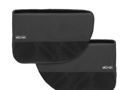 Kurgo Car Door Guards – Black Protective Covers, Set of 2, Durable and Easy to Install
