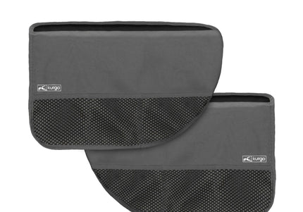 Kurgo Car Door Guards – Black Protective Covers, Set of 2, Durable and Easy to Install