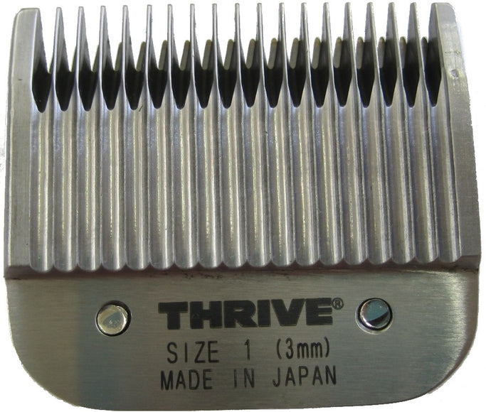 Thrive Professional Blade #1 – High-Quality 3mm Snap-On Clipper Blade, Made in Japan