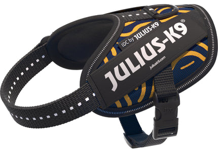 Julius-K9 IDC Powerharness Canyon – Reflective Adjustable Dog Harness, Mini Size, Canyon Pattern