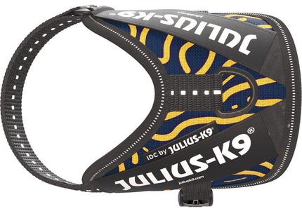 Julius-K9 IDC Powerharness Canyon – Reflective Adjustable Dog Harness, Mini Size, Canyon Pattern