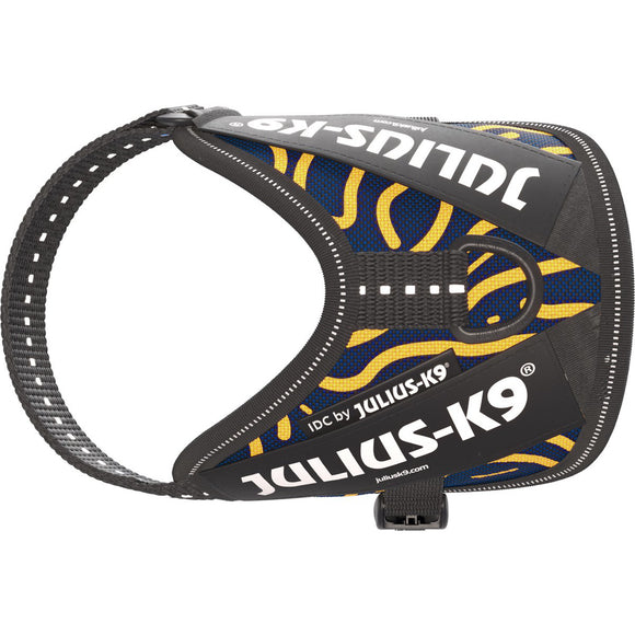 Julius-K9 IDC Powerharness Canyon – Reflective Adjustable Dog Harness, Mini Size, Canyon Pattern