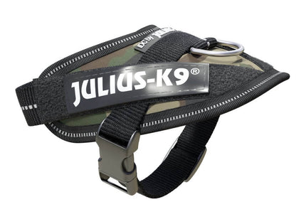 Julius-K9 IDC Powerharness Camouflage – Premium Adjustable Harness, Camo Khaki, Durable Design