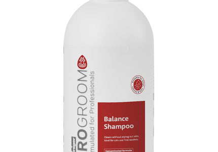 ProGroom Balance Shampoo 500ml – Concentrated Cleansing Formula, 1:4 Dilution, Gentle Care