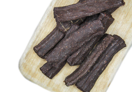 Escapure Premium Pferd Banderl – Horse Meat Strips, Hypoallergenic Treats, 150g