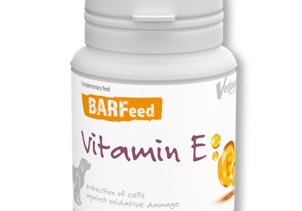 Vetfood BARFeed Vitamin E Powder 30g – Antioxidant Supplement, Easy-Mix Formula