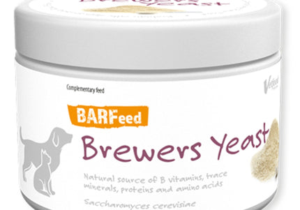 Vetfood BARFeed Brewers Yeast 180g – Natural Dried Supplement, Supports Healthy Skin and Coat