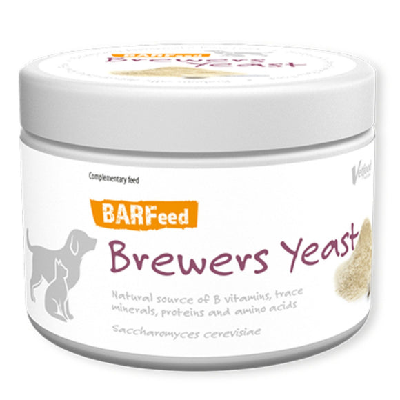 Vetfood BARFeed Brewers Yeast 180g – Natural Dried Supplement, Supports Healthy Skin and Coat