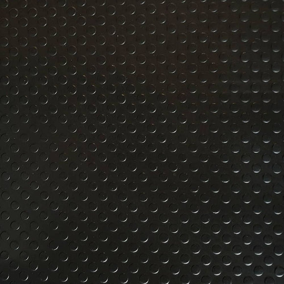 Blovi Table Matting – Black Rubber Mat 125x65 cm, Non-Slip Surface for Grooming Tables