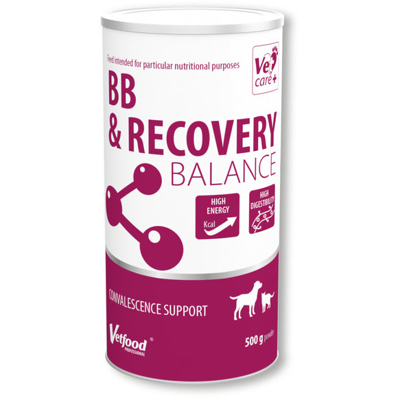 Vetfood BB & Recovery Balance Powder – Nutrient-Rich Supplement, 500g, Supports Fast Recovery