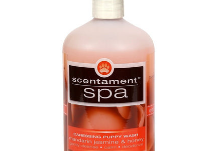 Best Shot Spa Caressing Jasmine & Mandarin Puppy Wash – Gentle Floral-Fruity Cleanser with Natural Extracts