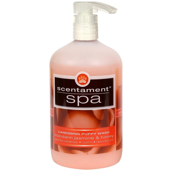 Best Shot Spa Caressing Jasmine & Mandarin Puppy Wash – Gentle Floral-Fruity Cleanser with Natural Extracts