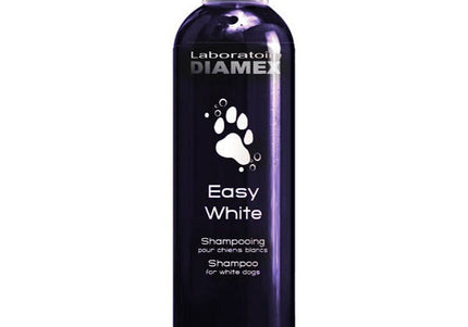 Diamex Easy White Shampoo – Mild Whitening Formula with Wheat Proteins and Coconut Oil, 250ml
