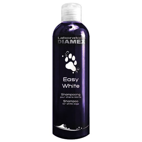 Diamex Easy White Shampoo – Mild Whitening Formula with Wheat Proteins and Coconut Oil, 250ml