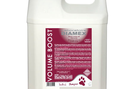 Diamex Volume Boost Shampoo – Phytokeratin and Coconut Oil, Concentrated 1:8, 5L Bottle