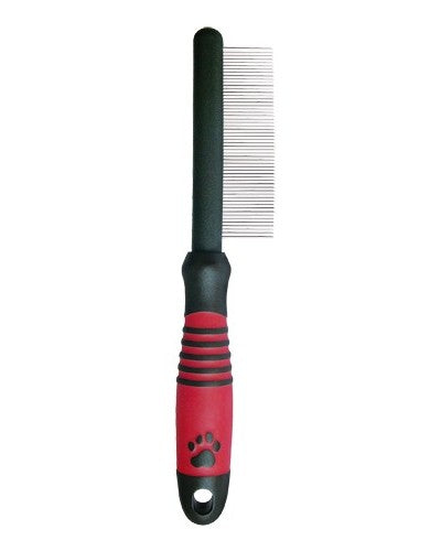 Ideal Dog Fine Tooth Plastic Comb – Lightweight Durable Grooming Tool with Smooth Finish