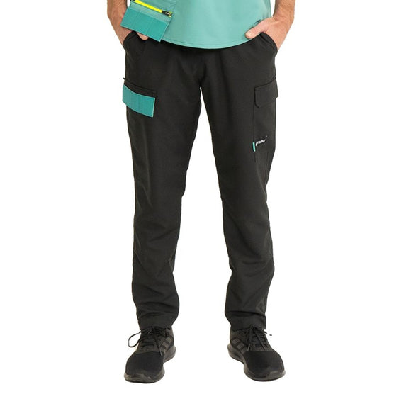 Artero Berlin Black Cargo Grooming Pants – 4-Pocket, Lightweight, Medium Size