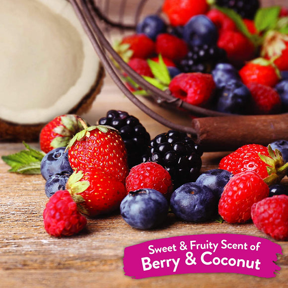 Tropiclean Deep Cleaning Grooming Wipes – Berry & Coconut, Moisturizing, 100 Pack