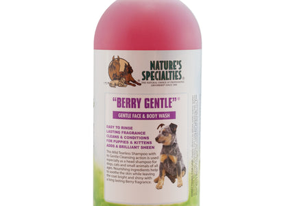 Nature's Specialties Berry Gentle Tearless Shampoo – Mild Concentrate Formula, 946ml Bottle