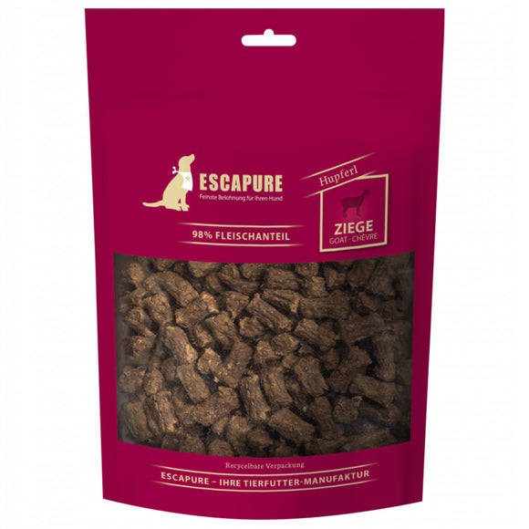 Escapure Hupferl Ziege Meat Treats – Natural Goat Protein, 150g, Premium Snack