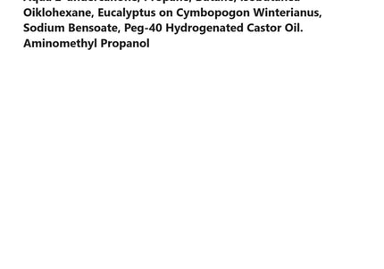 KW Citronella Repellent Spray 400ml – Essential Oils Formula, Fast-Acting Protection