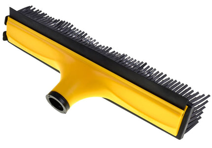 V7 Rubber Grooming Broom – Telescopic Pole, Innovative Red Design, Efficient Hair Removal