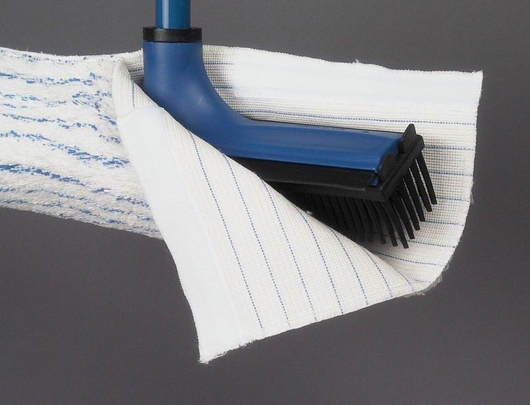 V7 Microfiber Mop Head – High-Quality Velcro Attachment, Compatible with Broom Handles