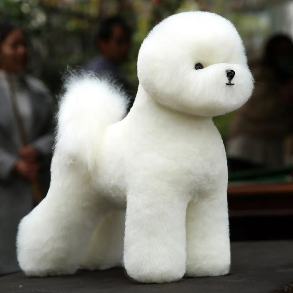 Mr. Jiang Bichon Model Dog – Realistic Training Dummy, Fur-Free Lightweight Design