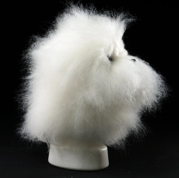 Mr. Jiang Bichon Head Hair – Soft Replacement Fiber for Grooming Practice Head