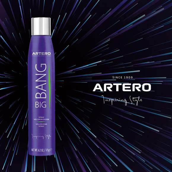 Artero Big Bang Volumizing Spray 300ml – Lightweight Formula Adds Fullness and Lift to Coats
