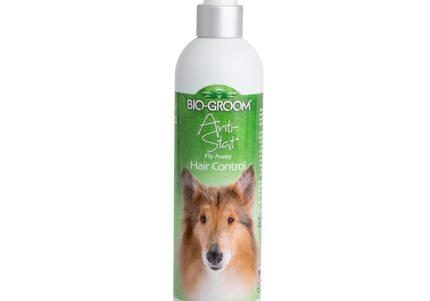 Bio-Groom Anti-Stat Antistatic Spray – 355ml, Fast-Acting Coat Smoother and Detangler
