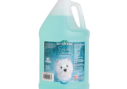 Bio-Groom Facial Foam Cleaner – Hypoallergenic Gentle Formula, Removes Stains and Discoloration, 3.8L