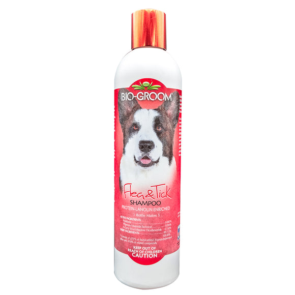 Bio-Groom Flea & Tick Insect Shampoo – Fast-Acting Cleansing Formula, 355ml Bottle