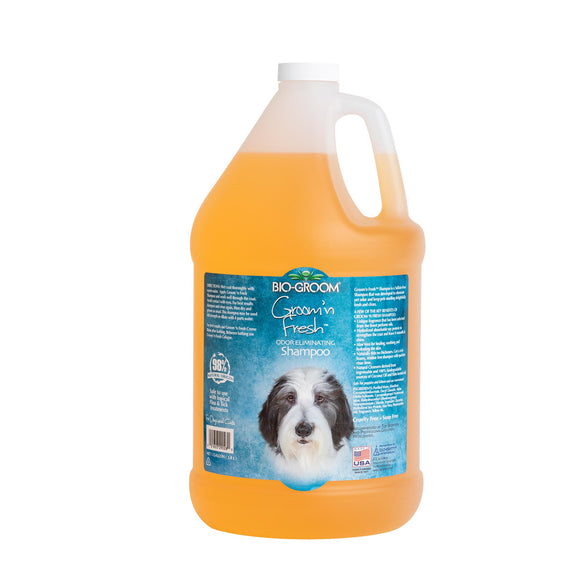Bio-Groom Groom'n Fresh Odor-Removing Shampoo Concentrate 1:4, Long-Lasting Scent, 3.8L