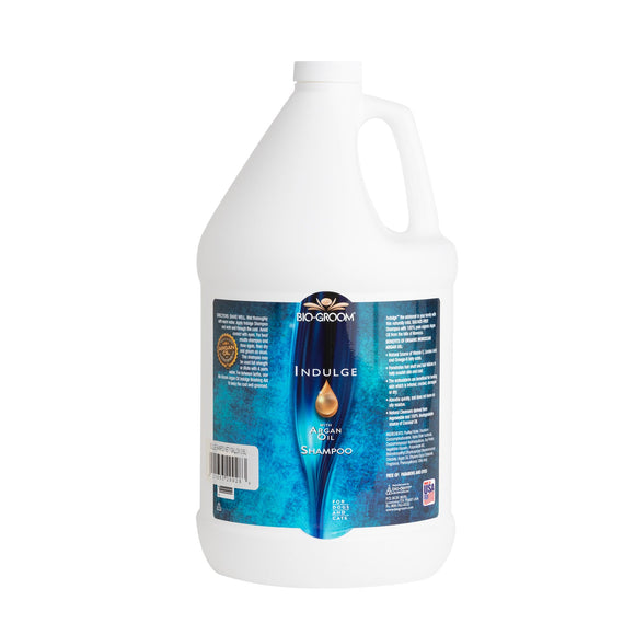 Bio-Groom Indulge Sulfate-Free Shampoo – Argan Oil Formula, Concentrated 1:4, 3.8L