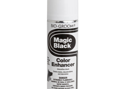 Bio-Groom Magic Black Spray 142g – Color-Enhancing Coat Formula, Intensifies Black Fur