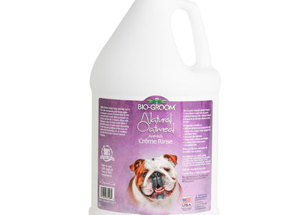 Bio-Groom Natural Oatmeal Conditioner – Hypoallergenic Concentrate, Soothing Formula, 3.8L