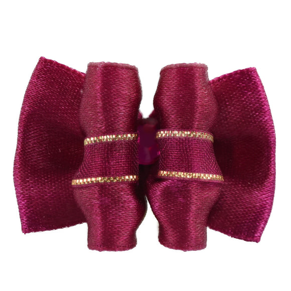 Blovi Bow Exclusive Decorative Exhibition Bow – Cubic Zirconia Accent, Biskupi Design