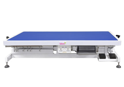 Blovi Callisto Pro Grooming Table – Electric Lift, Accessory Shelf, 125x65cm Anthracite Top