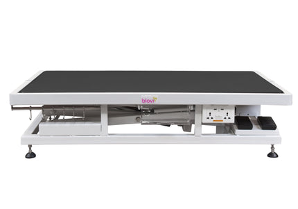 Blovi Upper Pro Electric Grooming Table – Lift System, Accessory Shelf, 125x65cm Black