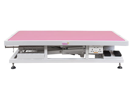 Blovi Upper Pro Electric Grooming Table – Lift System, Accessory Shelf, 125x65cm Black