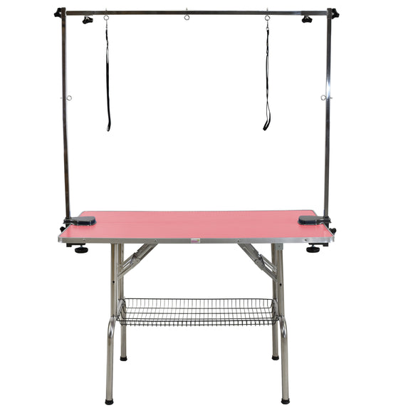 Blovi Trimming Table – Sturdy Black Tabletop 120x60cm, Fixed Height 78cm
