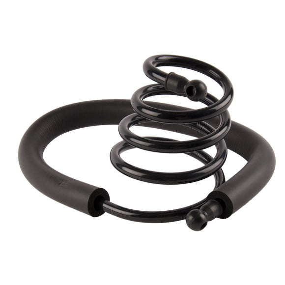 Show Tech Hands-Free Dryer Holder – Flexible Neck, Stable Support, White Finish