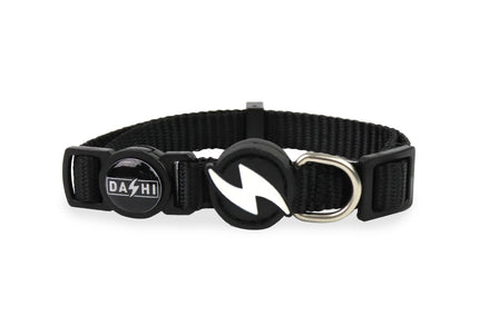 Dashi Solid Cat Collar – Nylon Adjustable Collar with Intense Brown Color, Durable Buckle