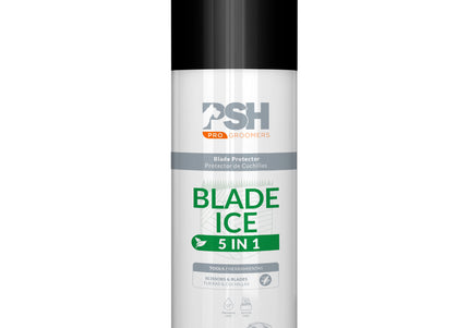 PSH Blade Ice 5in1 Spray 400ml – Cooling and Lubricating Formula for Clipper Blades