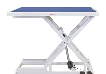 Blovi Callisto Electric Grooming Table – 125x65cm Blue Top, Adjustable Height Design
