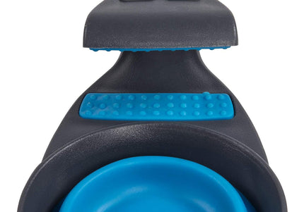 Dexas Collapsible KlipScoop 3in1 Small 118ml – Foldable Food Scoop with Bag Clip, Fuchsia